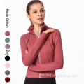 jaket yoga untuk wanita lengan panjang